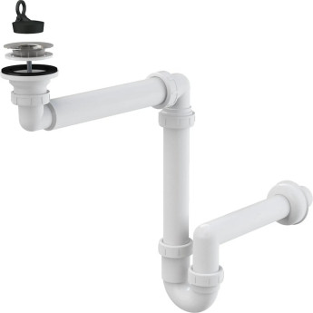 Сифон ALCAPLAST A413 для умывальника Ø63